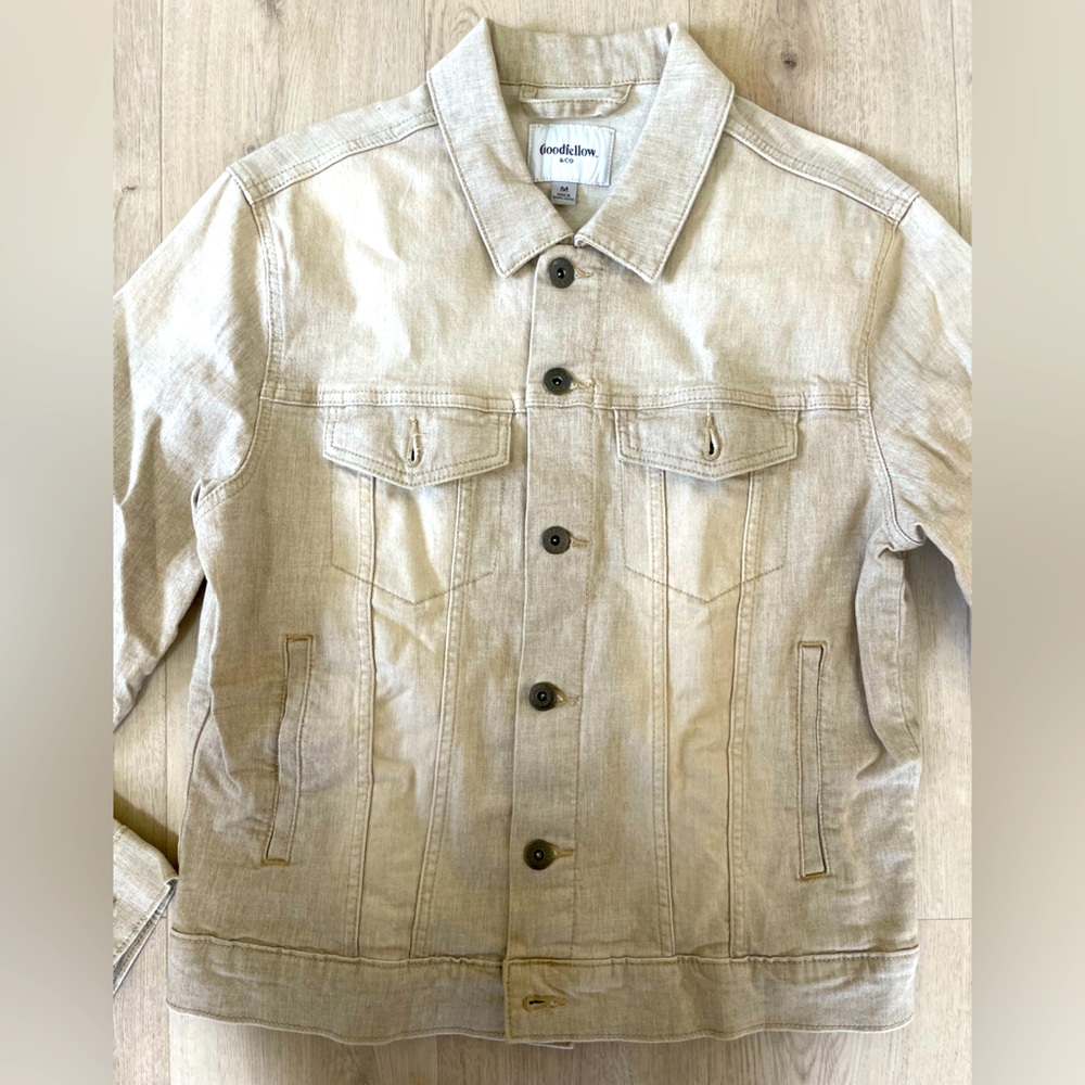 Men’s Tan Canvas Goodfellow Jacket